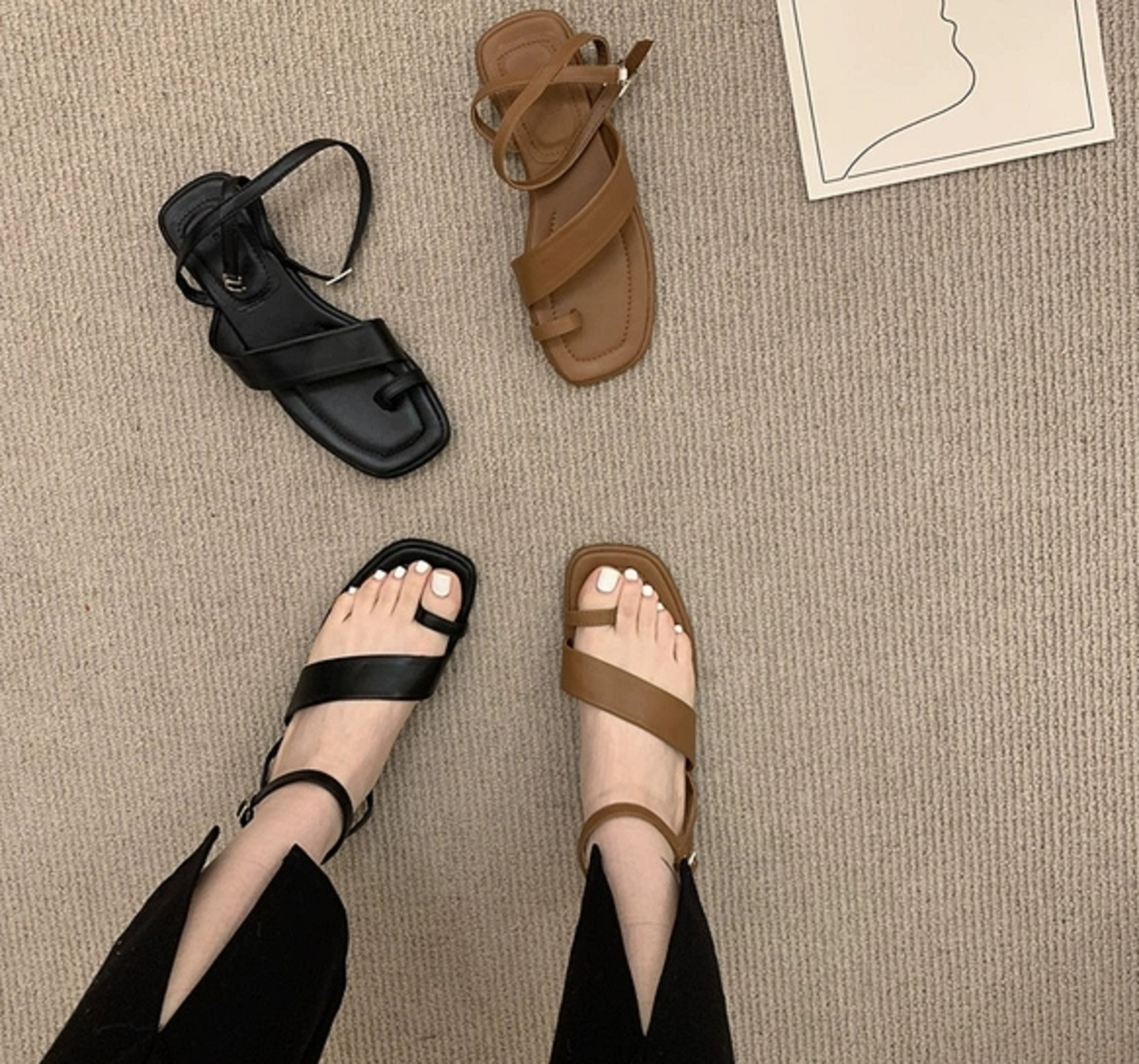 Giày sandal nữ mã THS46