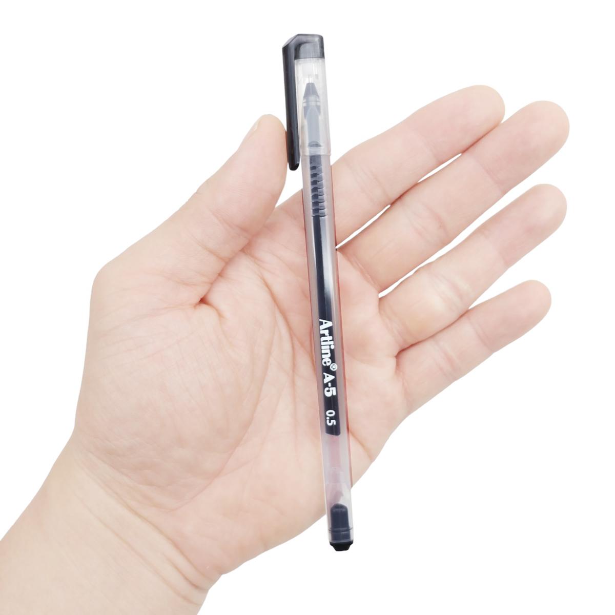 Bút Gel Kim 0.5 mm - Artline EGB-S47930 BK - Mực Đen