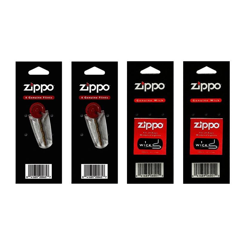 Bộ 2 Đá 2 Bấc Zippo