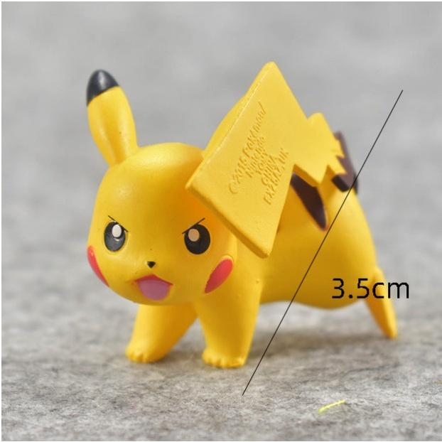 Mô Hình Các Nhân Vật Pokemon, Pikachu, Đồ Chơi Trang Trí, Bộ Sưu Tập Nhân Vật Yêu Thích Cho Các Bé