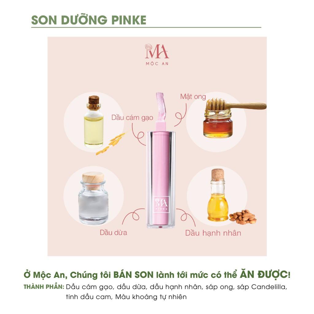 Hình ảnh Son Dưỡng Môi Pinke Mộc An Cho Màu Nhẹ, Dưỡng Hồng, Cấp Ẩm Cho Đôi Môi Mềm Mịn 4g