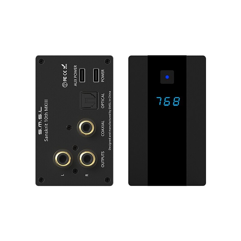 Bộ DAC Giải Mã Âm Thanh S.M.S.L Sanskrit 10th MKIII HiFi Digital USB Chip AK4493S - Hàng Chính Hãng