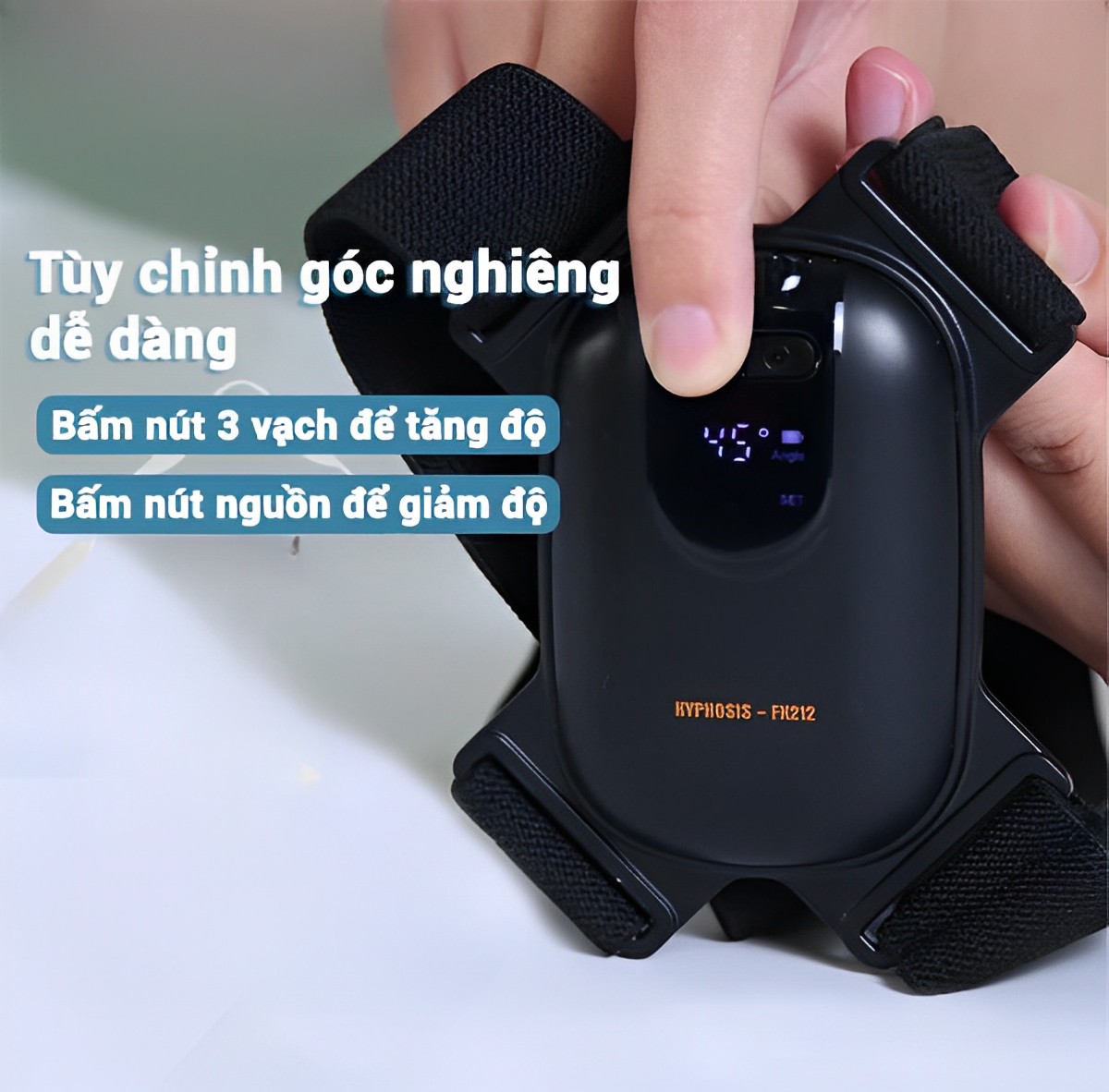 Đai chống gù lưng cho trẻ em ,đai định hình cột sống có chỉnh góc nghiêng cho trẻ tư thế ngồi đúng nhất