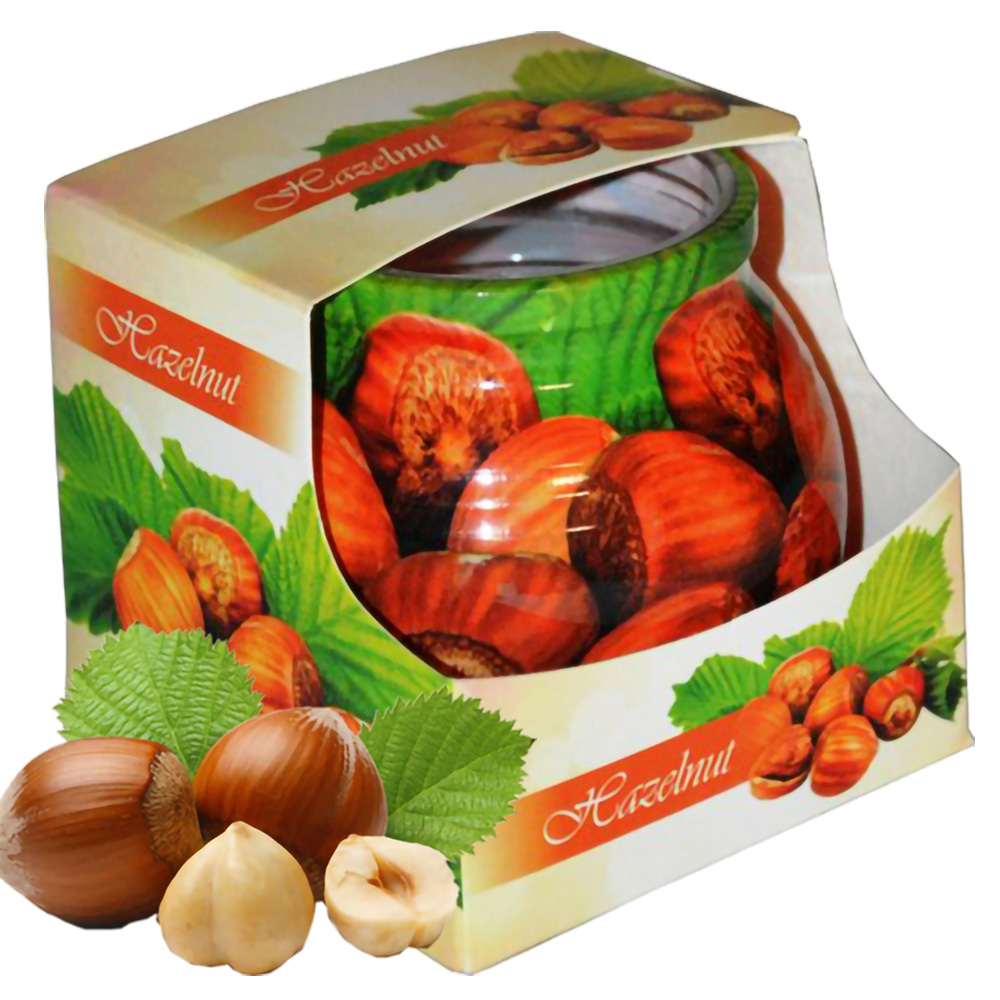 Ly nến thơm tinh dầu Admit Hazelnut 85g QT01881 - hương hạt phỉ