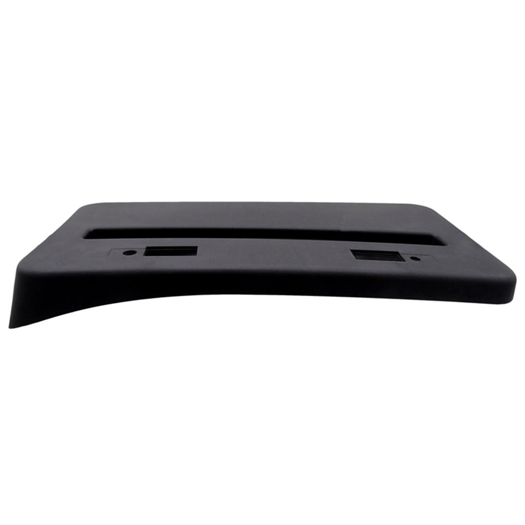 ABS License Plate Frame, 1 PC License Plate Holder, Auto Black License Plate Frame Rust-Proof, Weather-Proof Fit for Mitsubishi Lancer GTS EVO X 08-18