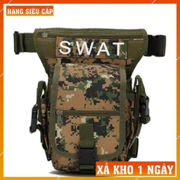 Túi Đeo Chéo Nam - Túi Đeo Hông Bụng Thể Thao SWAT