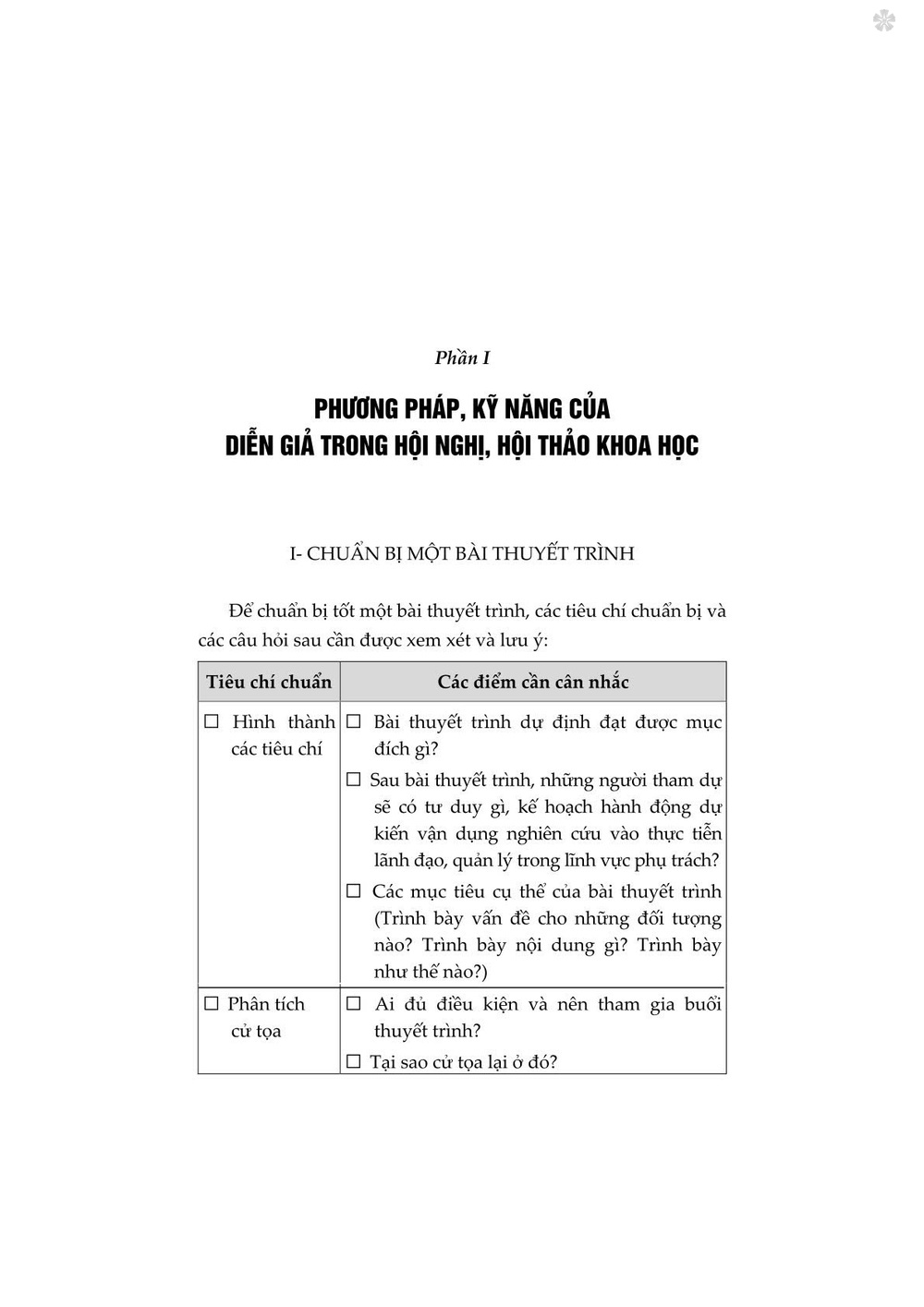 Phương pháp, kỹ năng, kinh nghiệm chủ trì, tham dự hội nghị, hội thảo khoa học (Xuất bản lần thứ hai) - bản in 2024