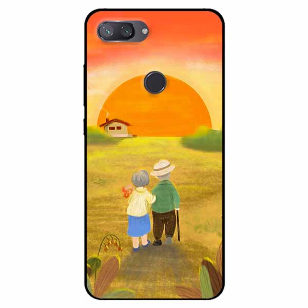 Ốp lưng dành cho Xiaomi Mi 8 Lite mẫu Xế Chiều