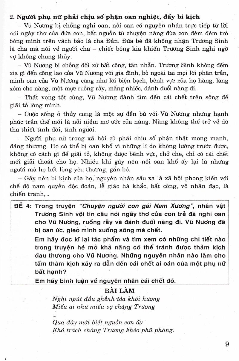 199 Đề Và Bài Văn Hay 9