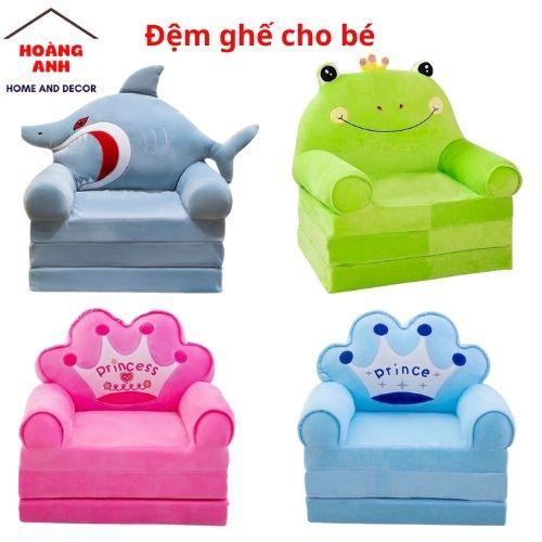 Đệm ghế ngồi hình thú cho bé chất liệu nỉ nhung kích thước 0.5*1m2 hàng loại 1