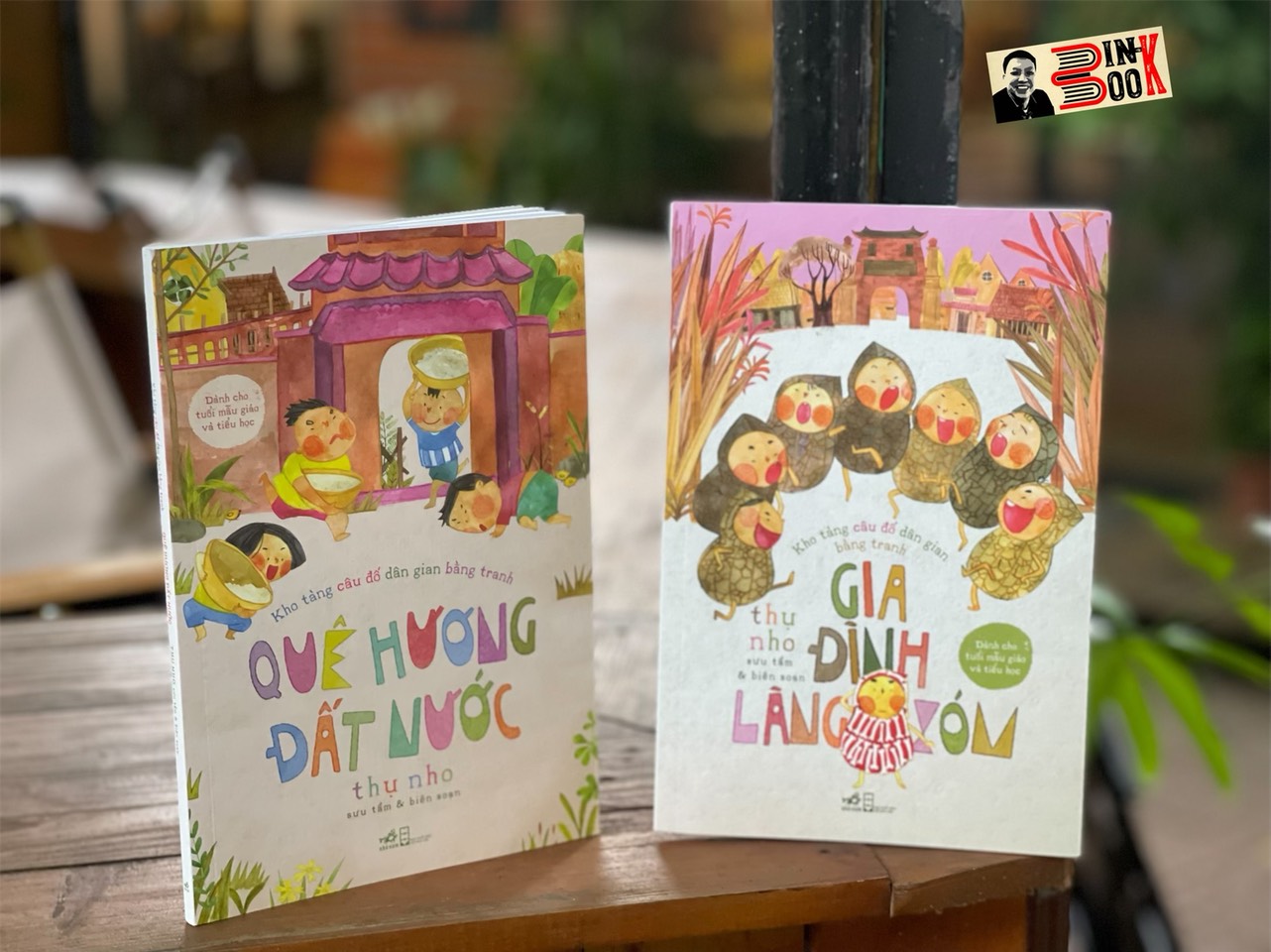 KHO TÀNG CÂU ĐỐ DÂN GIAN BẰNG TRANH - QUÊ HƯƠNG ĐẤT NƯỚC - GIA ĐÌNH LÀNG XÓM - Thụ Nho sưu tầm & biên soạn - Nhã Nam – bìa mềm
