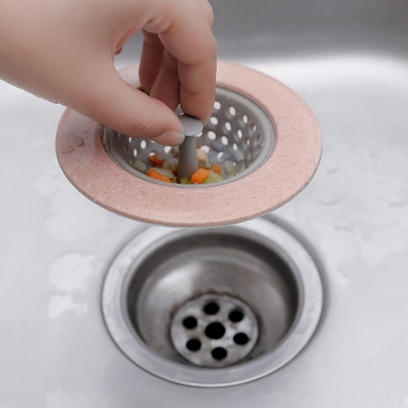Anti-blocking Hair Catcher Hair Stopper Plug Trap Shower Floor Drain Covers Sink Filter Bathroom Sink Strainer Kitchen Accessor