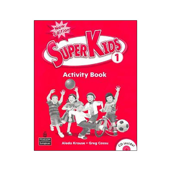 Superkids New Education Activity Book 1 With CD