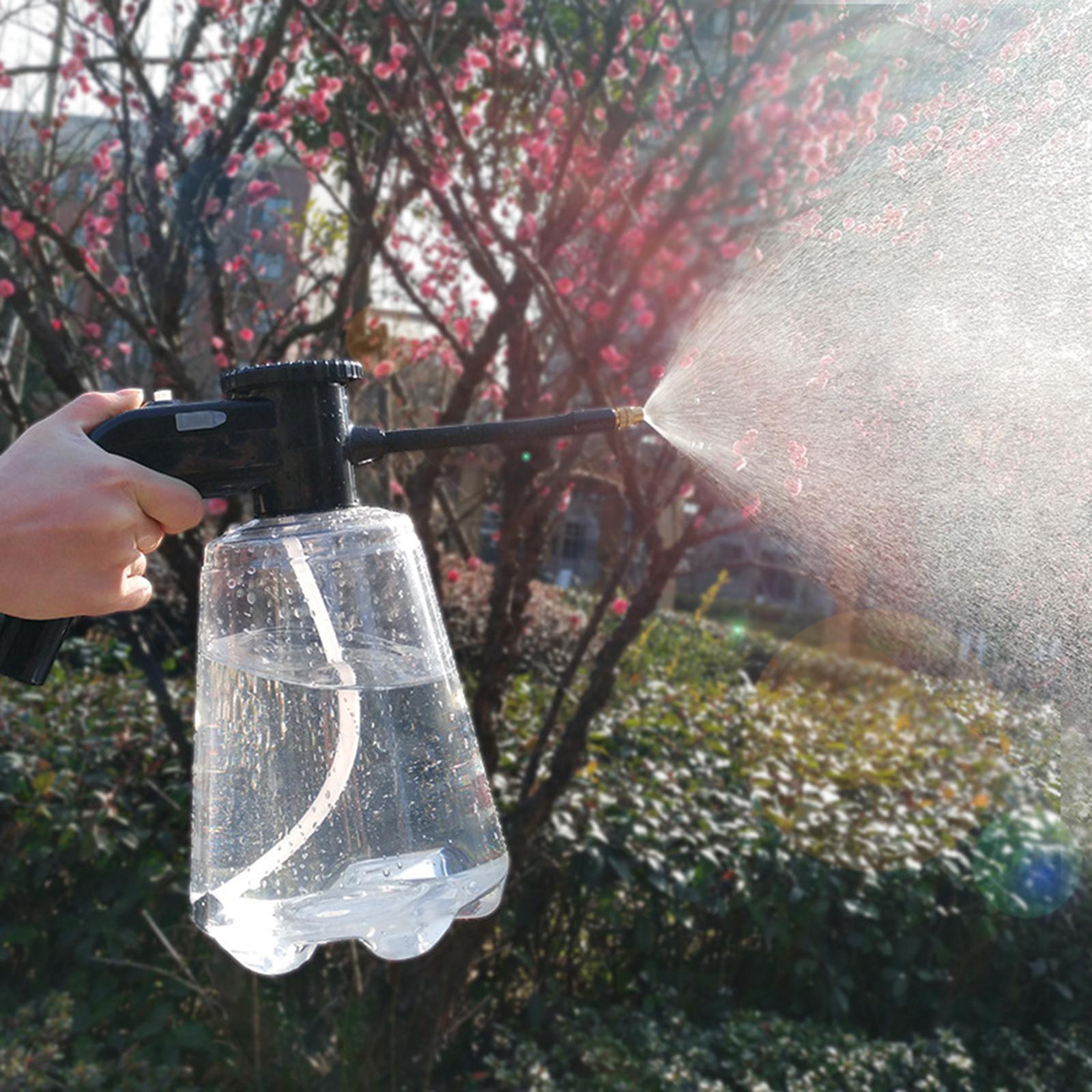Handheld Electric Garden Sprayer Pump Water Spray Bottle for Yard Lawn 2.5L