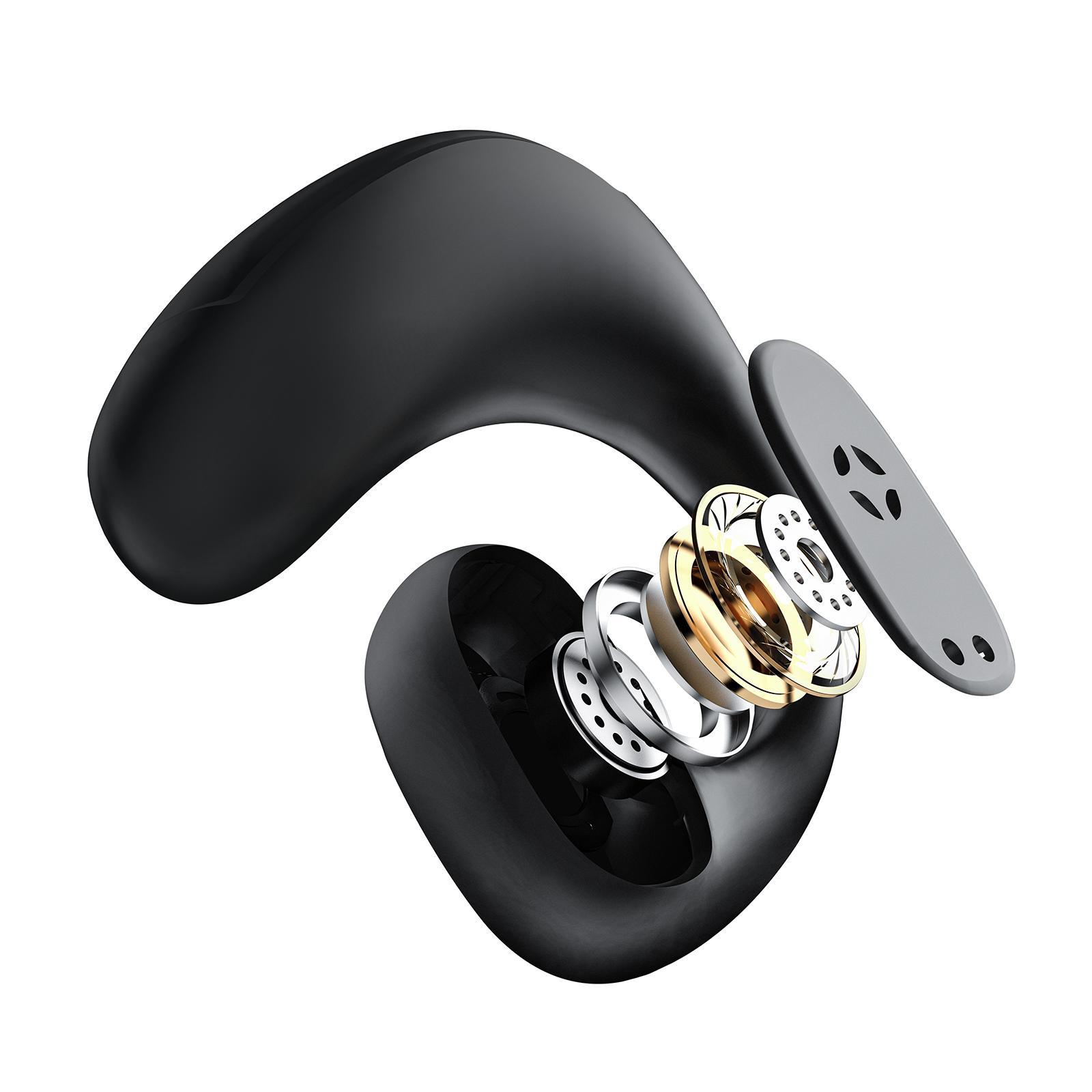 Headphones V5.0 Ergonomic Noise Reduction Ear Hooks for Sport Gym Running