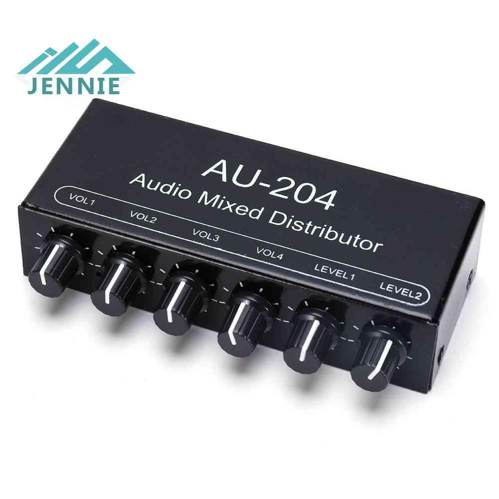 Bảng Mạch Khuếch Đại Tín Hiệu Âm Thanh 2 Đầu Vào 4 Đầu Ra DC5-19V Cho Studio