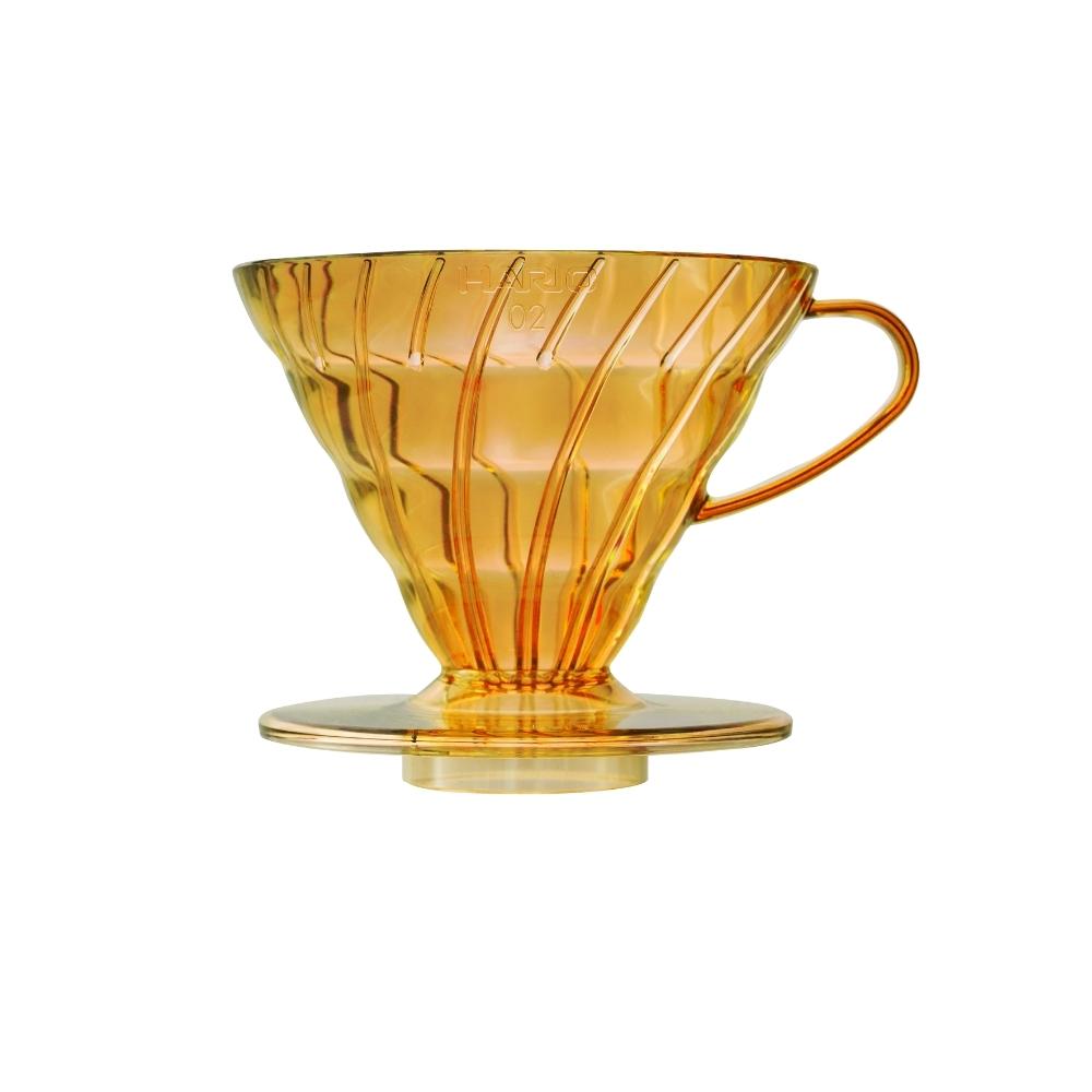 Phễu pha cà phê Hario V60-VD-02-THY-A (Vàng Honey)