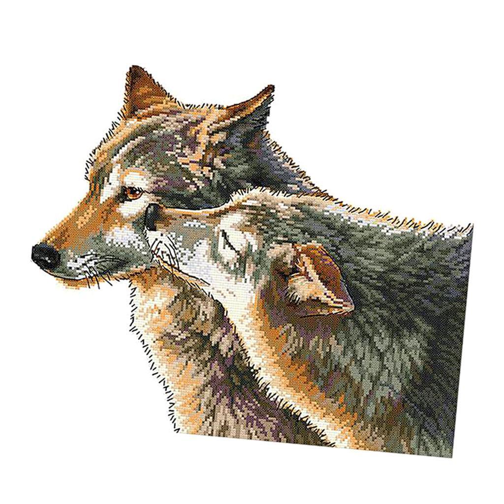 Handmade Stamped Cross Stitch Kits Embroidery Crafts
