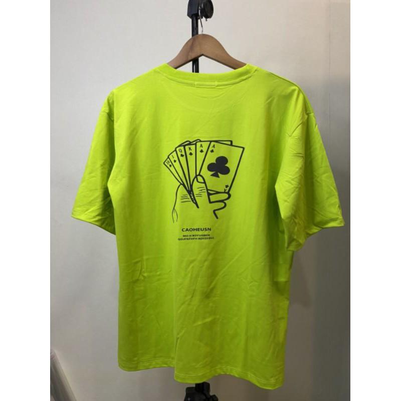 Áo Thun Phản Quang Lá Bài PQ52 - Áo Unisex Tay Lỡ Nam Nữ Mặc Được - Phản Quang Sáng Đẹp Bền - Big Size