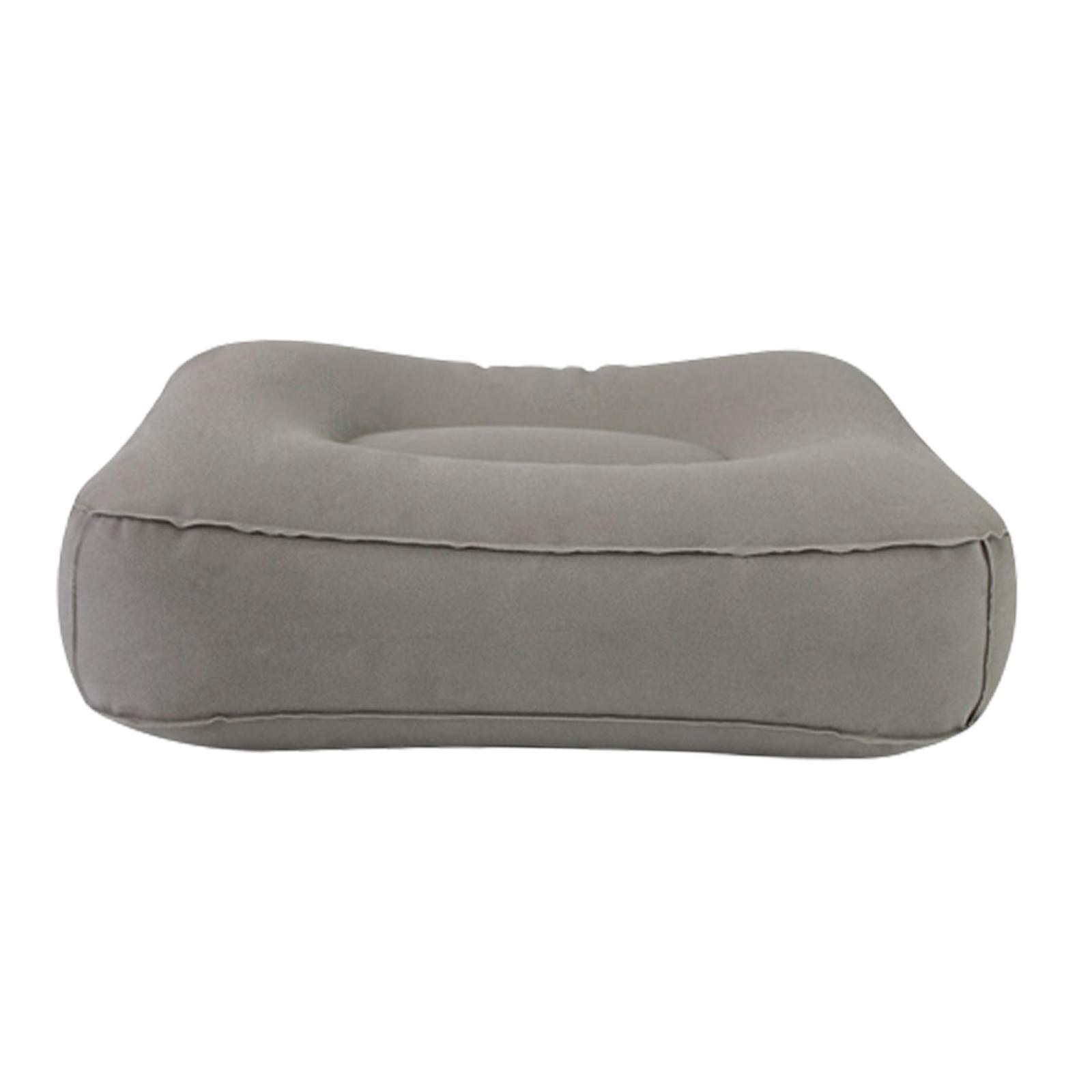 Foot Rest Pillow, PVC Inflatable Foot Rest Mat , Travel Foot Rest Pillow for Office, Home, Travel, Car, Airplane