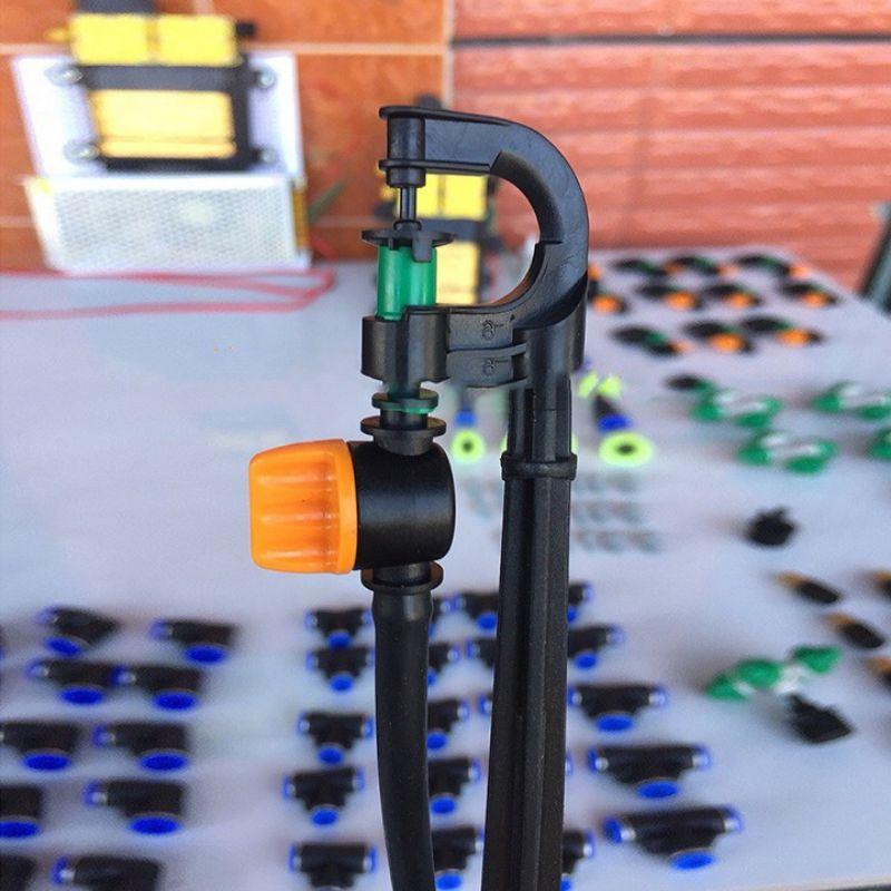 Van khởi thủy khoá ống LDFE 6 mm van khoá gắn Béc phun sương , tưới phun lan , cây kiểng