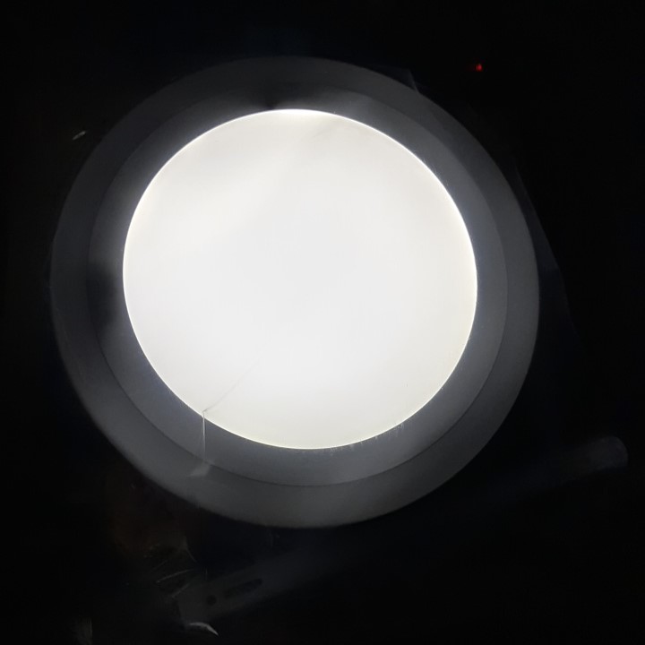 Đèn led nổi ốp trần 24w tròn 2 màu 3 chế độ