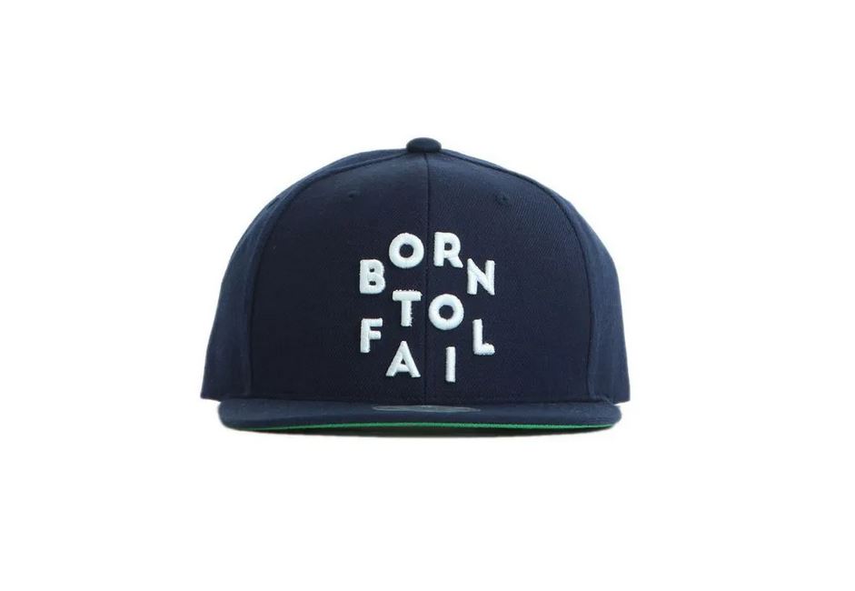 PREMI3R Mũ Snapback Nón hiphop BornToFail  Mũ lưỡi trai phong cách hàn quốc nón thương hiệu chính hãng