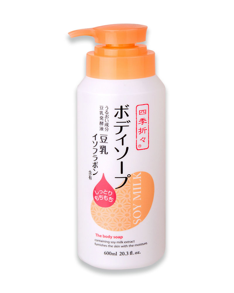 SỮA TẮM SHIKIORIORI SOY MILK BODY SOAP TINH CHẤT ĐẬU NÀNH NHẬT BẢN