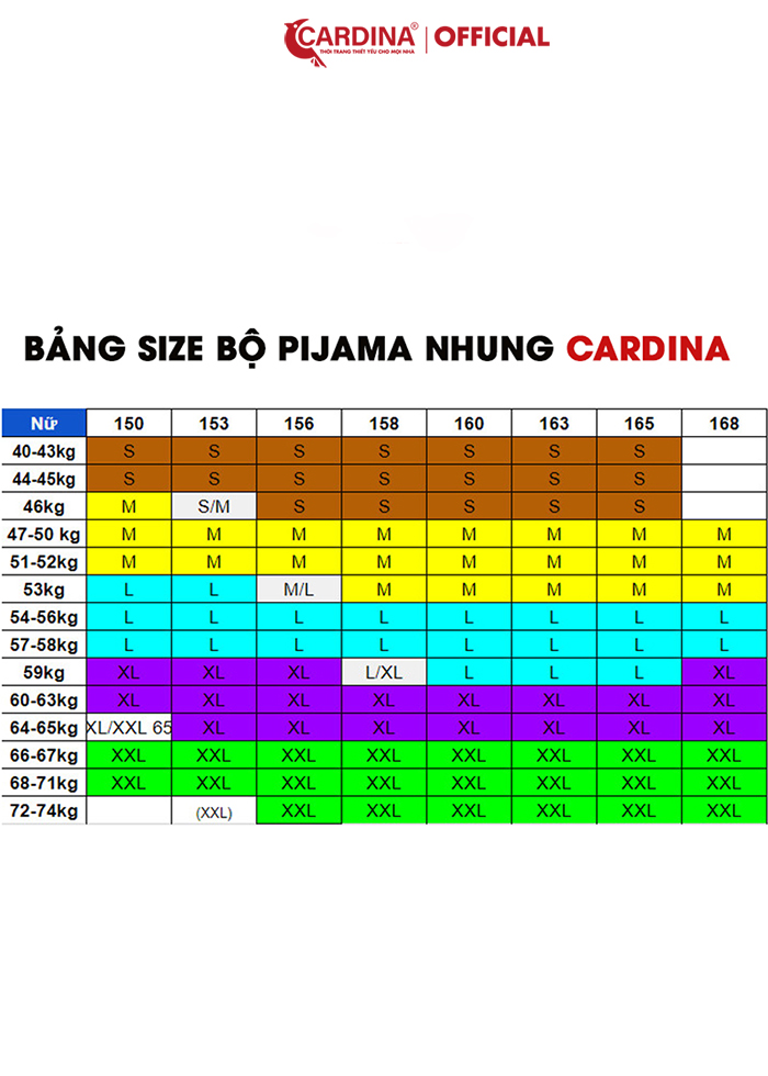 Đồ Bộ Nữ CARDINA Pijama Chất Nhung Tăm Cao Cấp Áo Dài Tay Phối Cổ Quần Dài Kiểu Dáng Sang Trọng 1Pi19