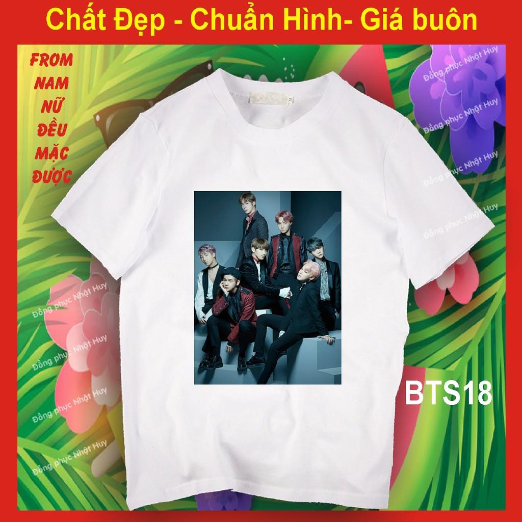 Áo thun bts đẹp 16, nhóm nhạc thần tượng , in hình