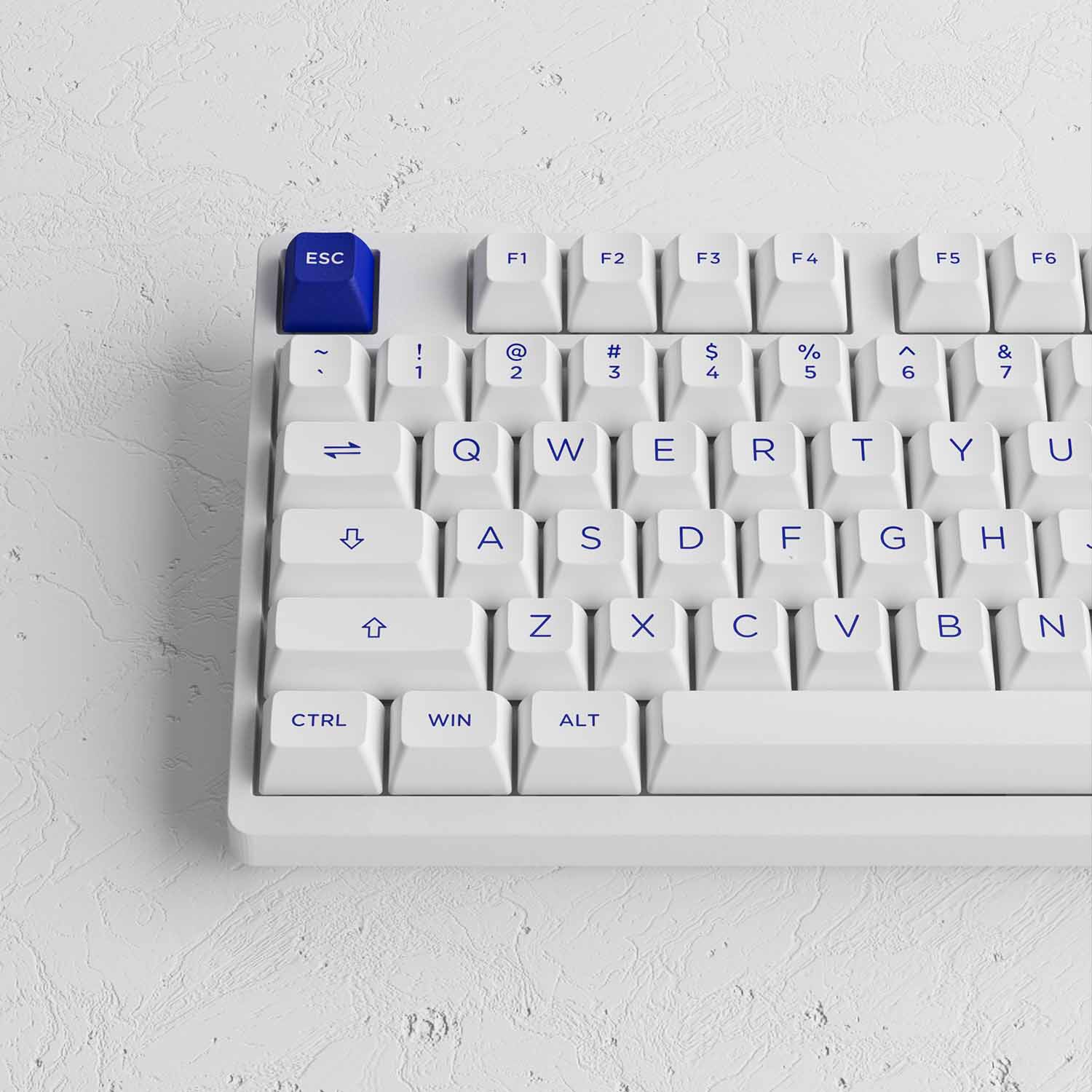 Bàn phím cơ AKKO 3098N Multi-modes Blue On White
