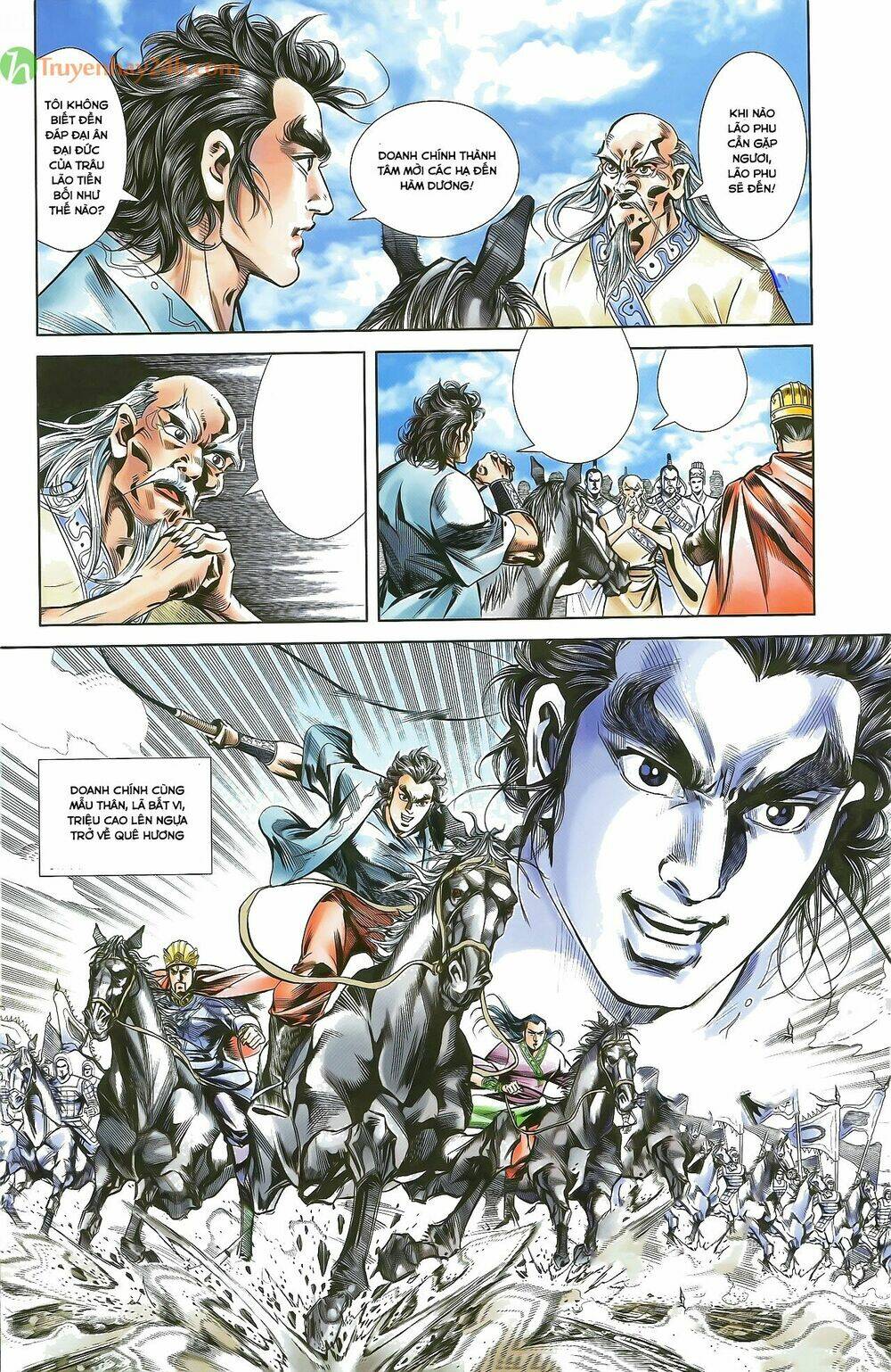 thiên tử truyền kỳ 2 - tần vương doanh chính chapter 34 18