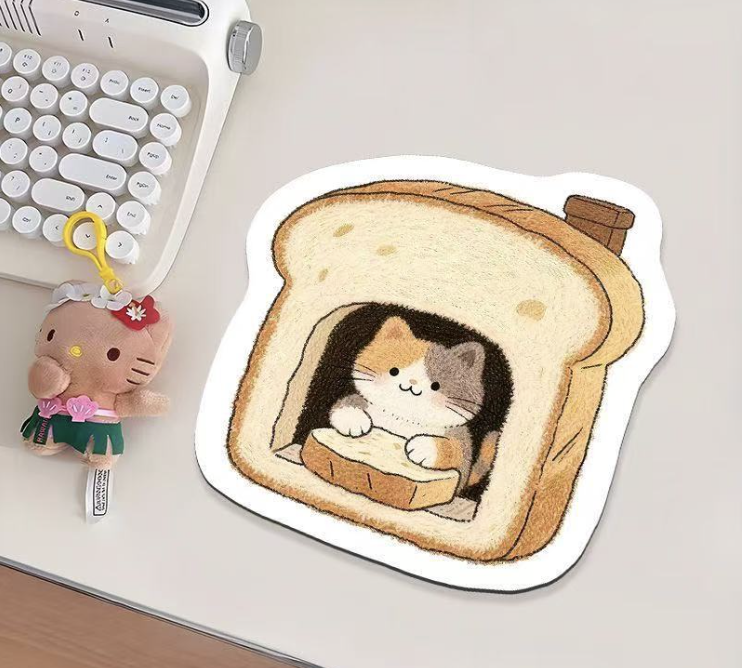 Miếng Lót Chuột 3D Cute - Pad Chuột Hoạt Hình Animal Chống Trượt Hình In Sắc Nét_ Hàng chính hãng