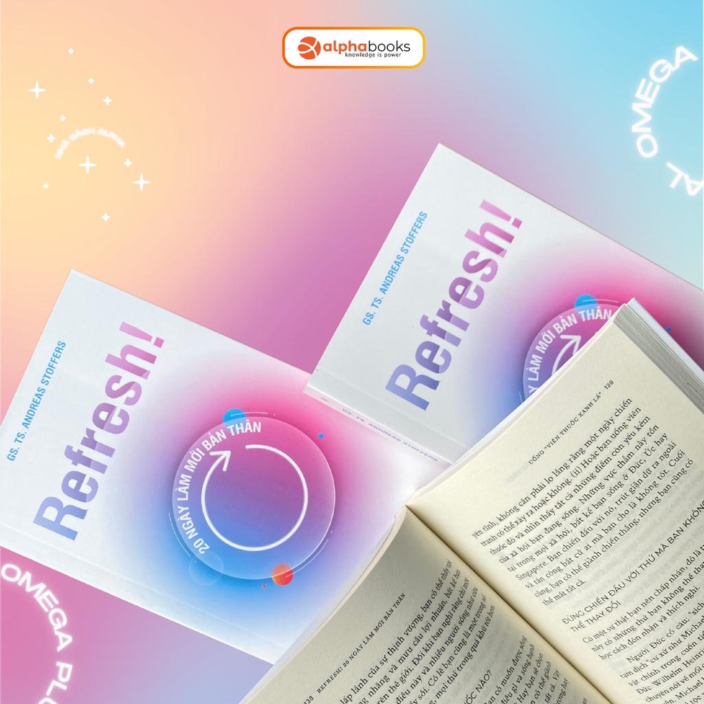 Sách Refresh! 20 Ngày Làm Mới Bản Thân - Alphabooks - BẢN QUYỀN