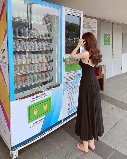 Đầm Maxi hai dây dáng xòe hàn quốc