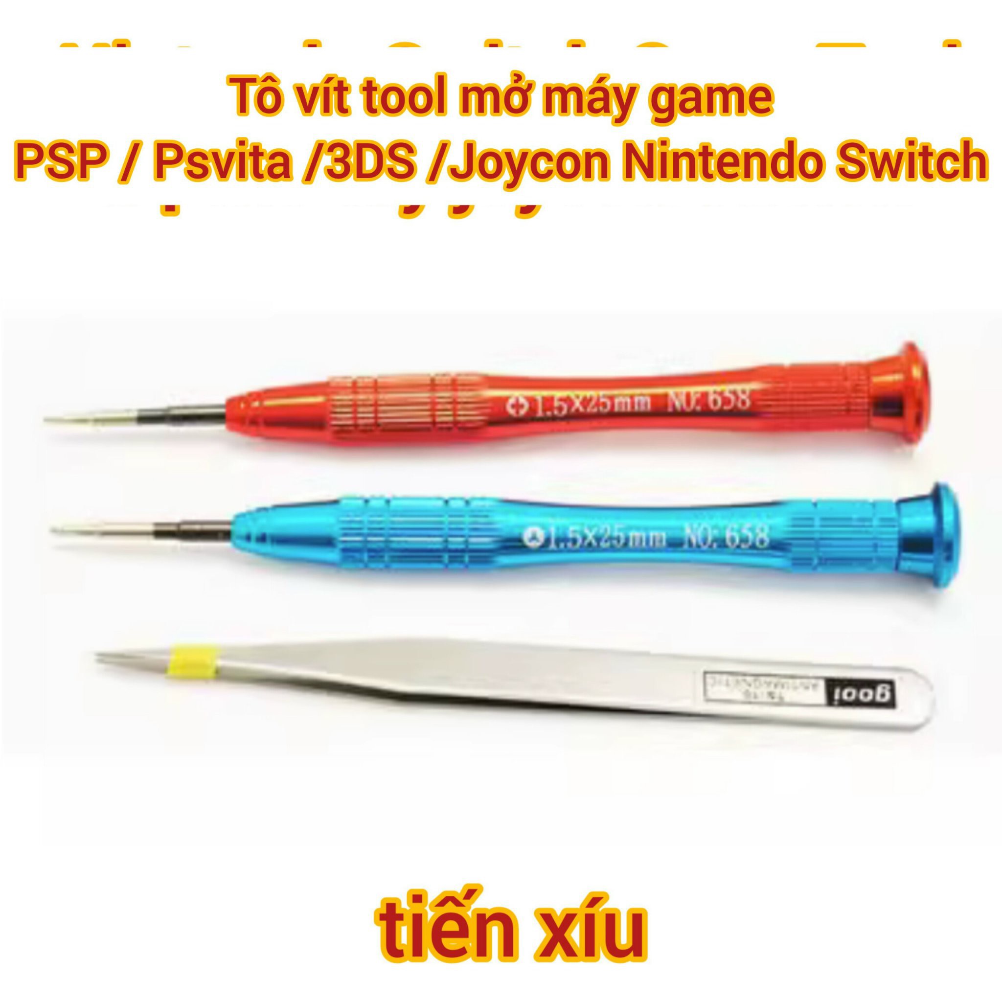 Bộ tô vít mở tay Joycon Nintendo Switch open tool bộ công cụ mở tay cầm game joycon
