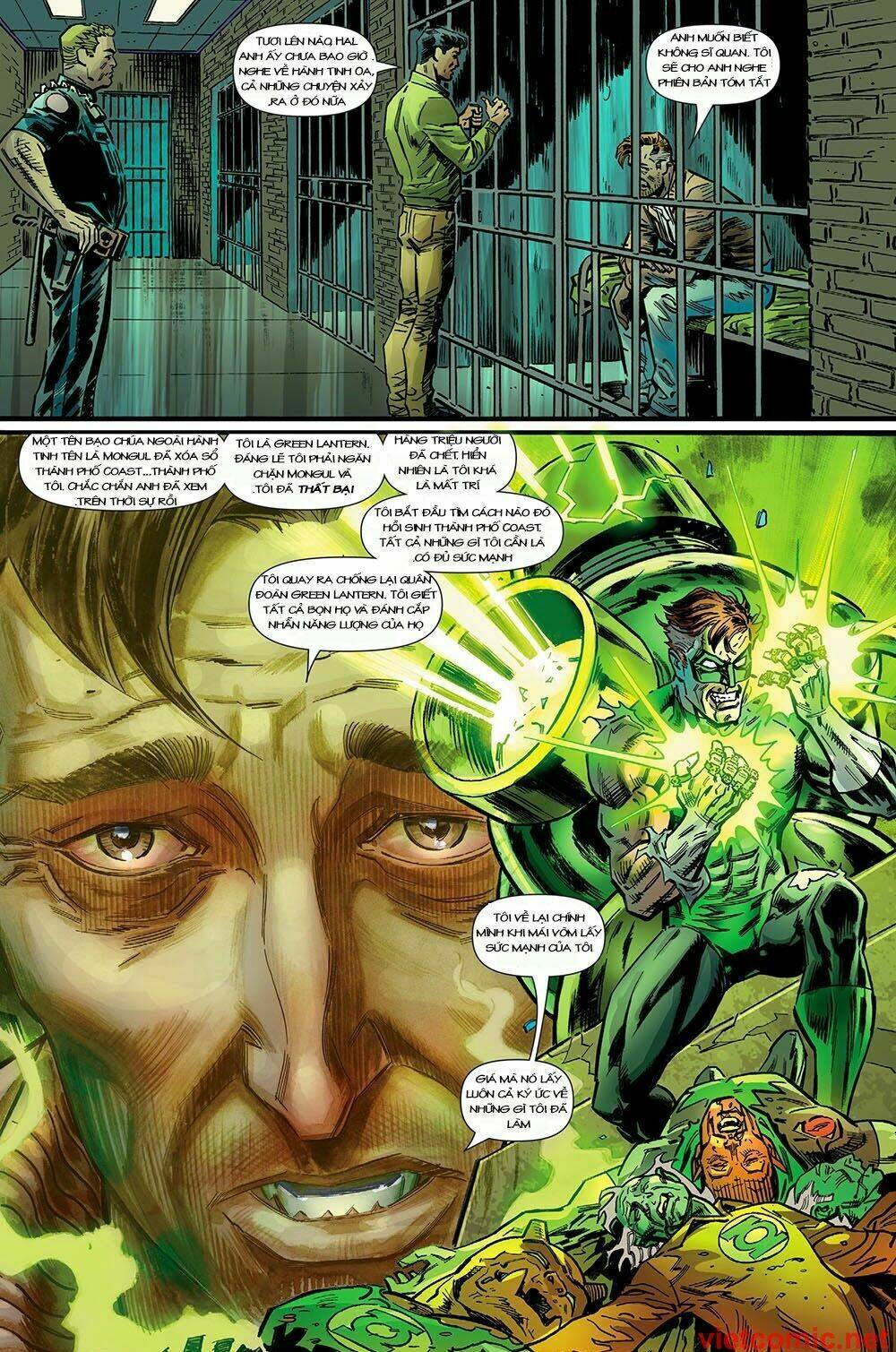 convergence: green lantern - parallax chapter 1 4