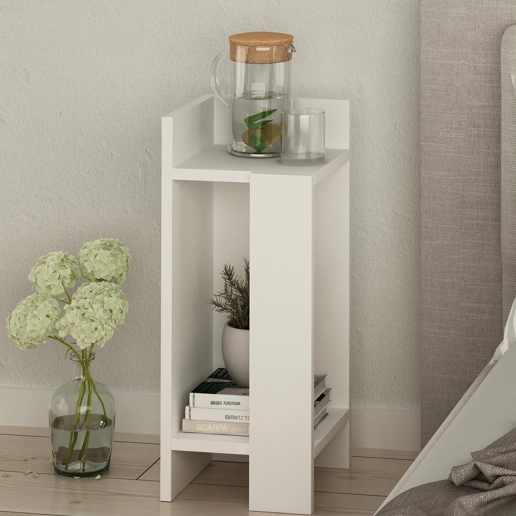 Tủ Đầu Giường SOVACO.NIK / R25x D25 x C60cm / Phong Cách Tối Giản / Có Kèm Giấy Hướng Dẫn Lắp Ráp