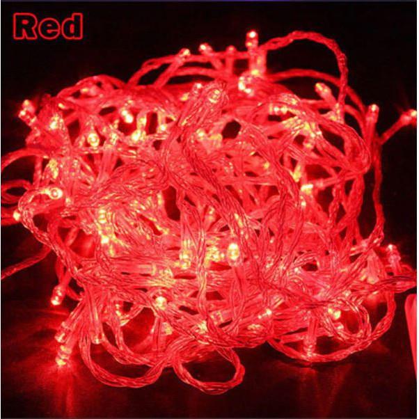 Combo 5 dây đèn led giáng sinh 5M Màu Hồng