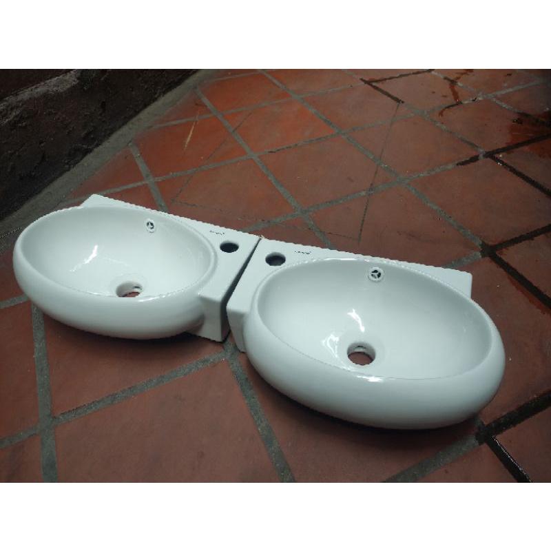 Chậu lavabo mini treo góc hoặc thẳng Choson