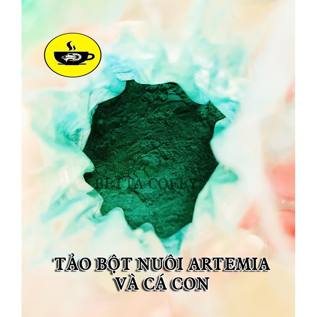 Tảo Bột Xanh - Thức ăn cho Artemia và cá con