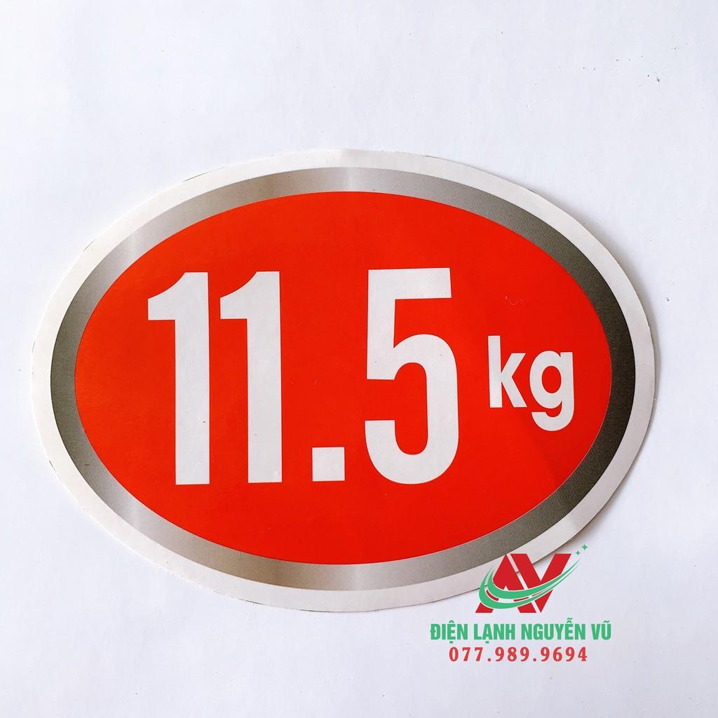 TEM MÁY GIẶT SỐ KG ĐỦ CÁC LOẠI