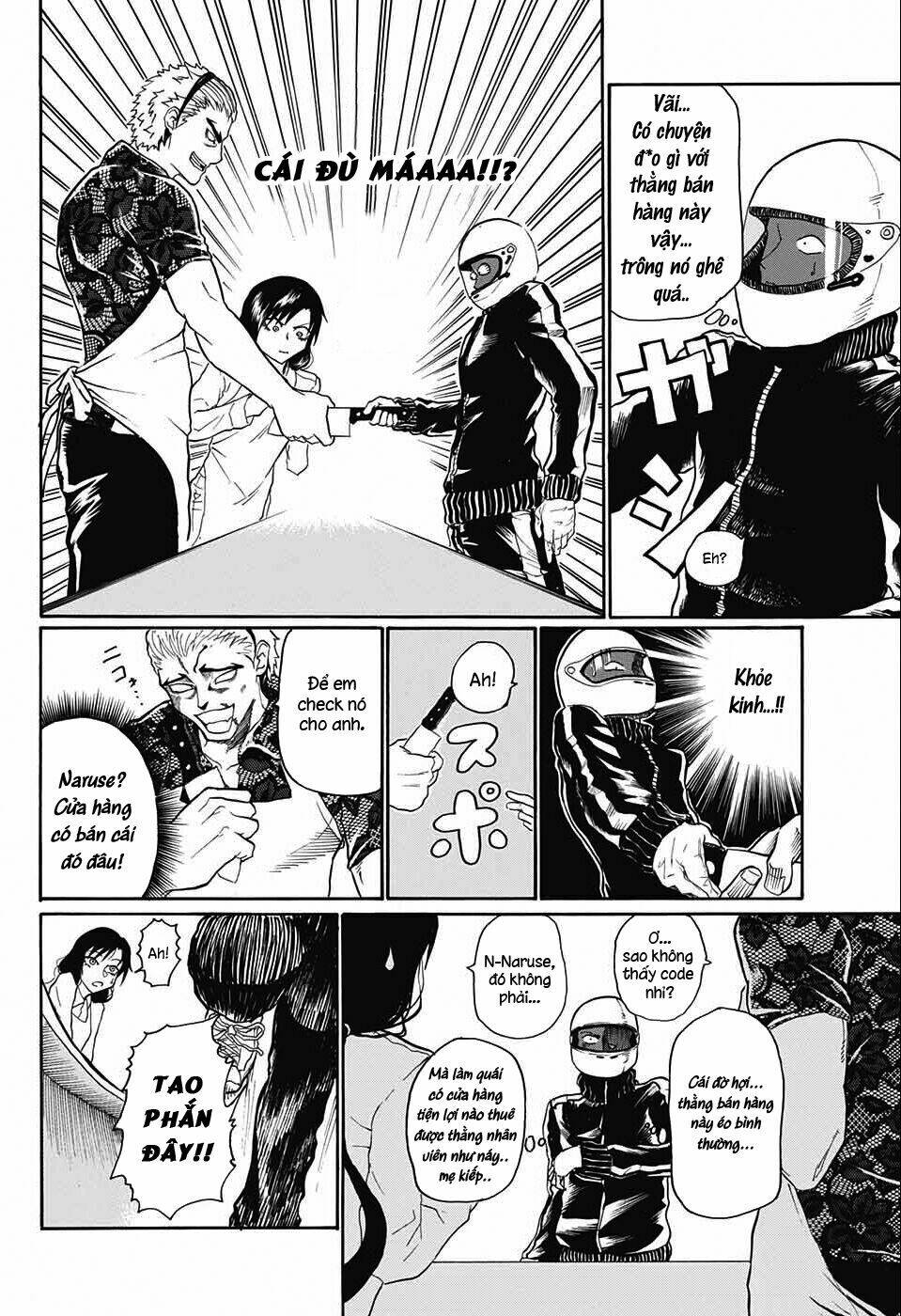 naruse à, cậu cười trông ghê lắm chapter 1 18