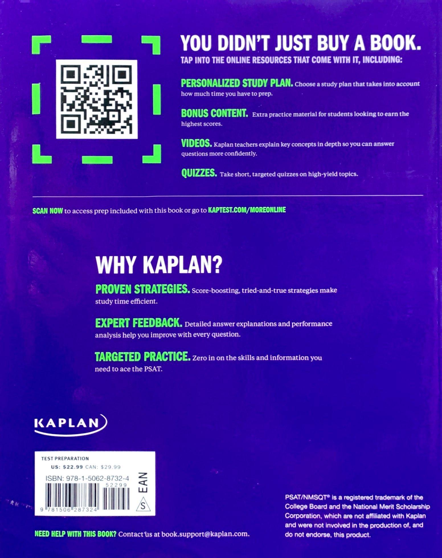 Sách ngoại văn: Digital PSAT/NMSQT Prep 2024 With 1 Full Length Practice Test, Practice Questions, And Quizzes (Kaplan Test Prep)
