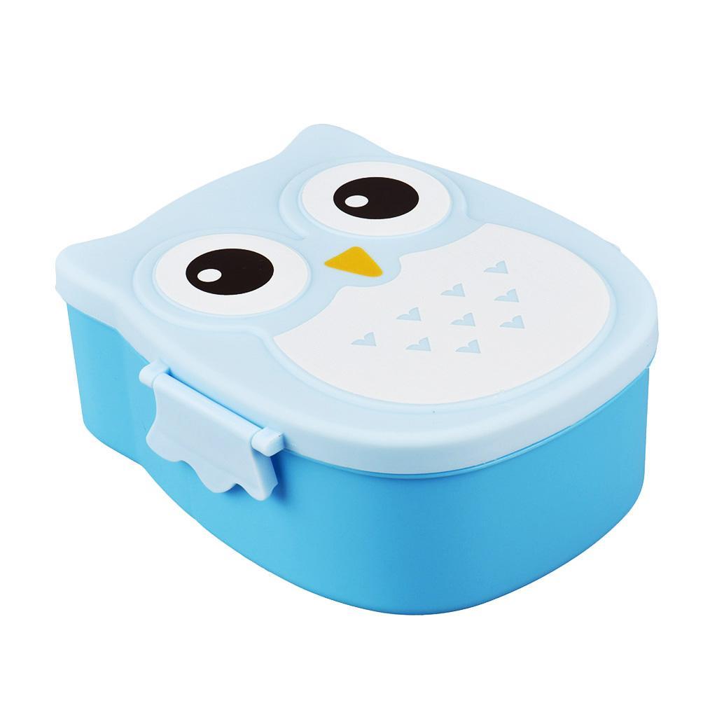 2x Kids Childrens Lunch Box - Bento-Styled Lunch Solution Offers, BPA Free Material, Durable, Leak-Proof, Meal and Snack Packing