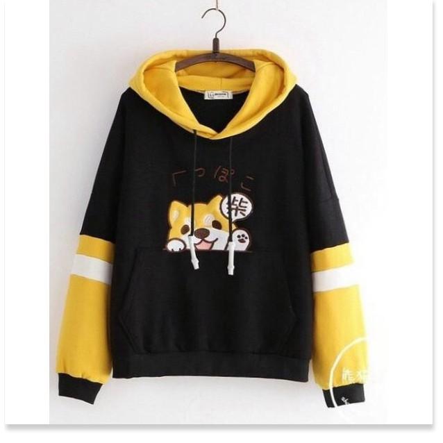 ÁO KHOÁC HOODIES,FROM RỘNG Y HÌNH,CHẤT LIỆU VÃI THOÁNG MÁT,THIẾT KẾ HỌA TIẾT XINH XẮN TRANG NEMO 36 FASHION