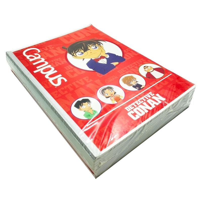 Vở Conan Detective Kids - B5 Kẻ Ngang Có Chấm 80 Trang ĐL 70g/m2 - Campus NB-BCDK80 (Mẫu Màu Giao Ngẫu Nhiên)