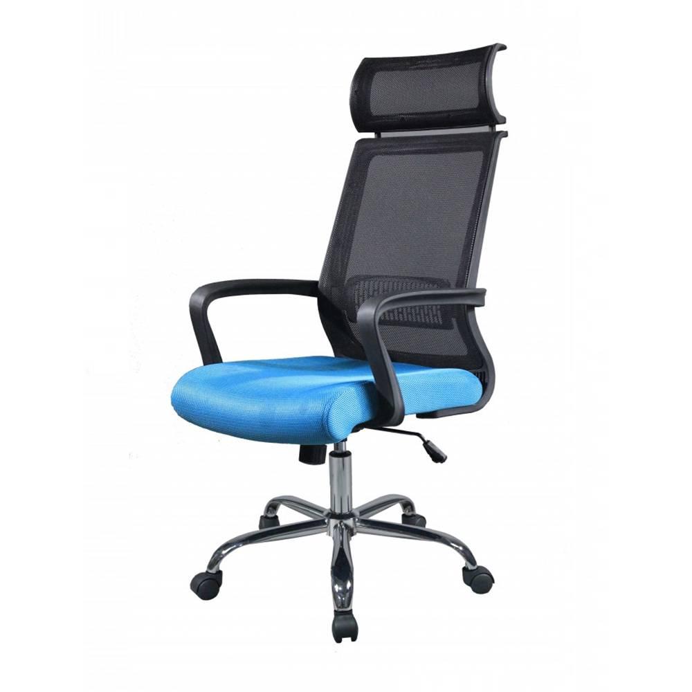 Ghế Trưởng Phòng Chân Thép Mạ Có Gối IBIE OC8314NR
