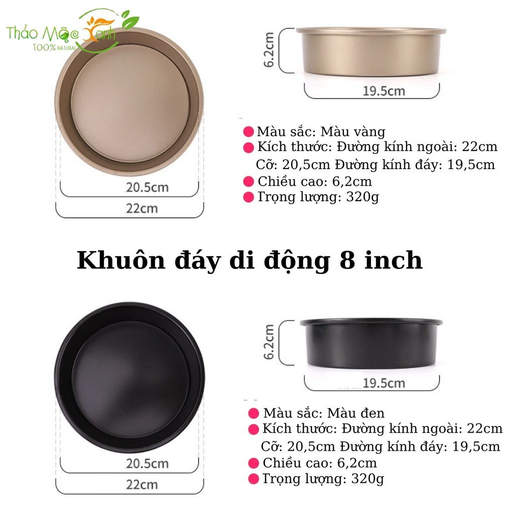 Set 5 Khuôn Nướng Bánh Chống Dính Cao Cấp Chất Liệu Thép Carbon