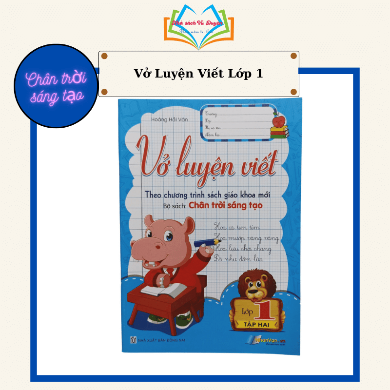 Sách - Combo vở luyện viết lớp 1 - Biên soạn theo chương trình sách giáo khoa mới chân trời sáng tạo